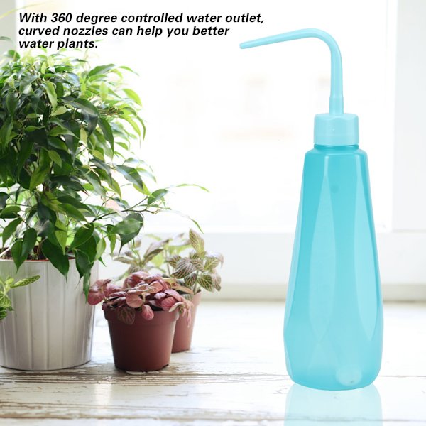 2 stk Blomsterplante Sukkulenter Vanningsflasker Vannkanne Pot Klemmeflaske Hageverktøy 480ML