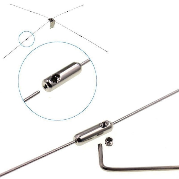 RE-05 Antennfäste Jordningsradial för Mobilradio SO239-SO239