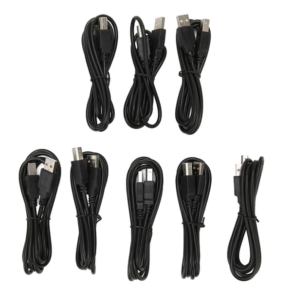 USB KVM-switch 8 porte USB2.0 Fuld hastighed Plug and Play Metalhus USB-synkronisator til tastaturmuscomputer