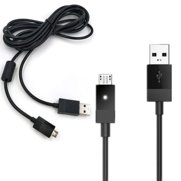 Ladekabel for spillkontroller Universell høyhastighets ladekabel for spilltilbehør 2,75 m
