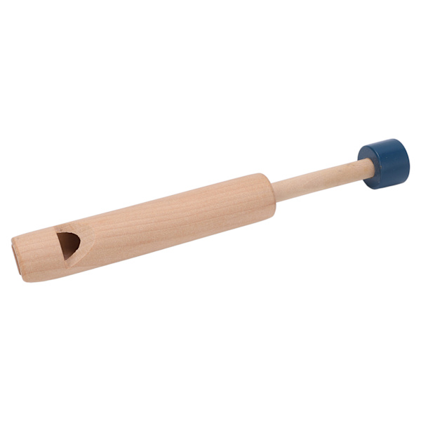 Tre Slide Push Pull Voice Change Fløyte Pedagogisk instrument leke for barn Blått håndtak