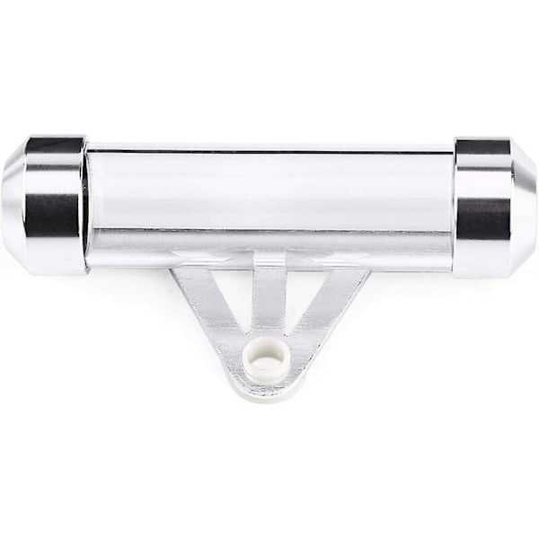 Universal Motorcykel MC Säker Skattemärke Tubhållare Cylindrisk Vattentät (Silver), 96g
