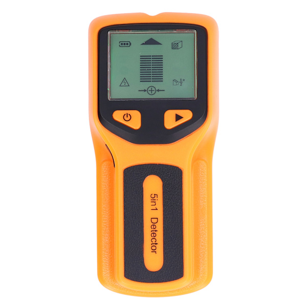 5 i 1 Stud Finder Multifunktionel Væg Scanner LCD Elektronisk Metal Stud Detektor HW430Gul