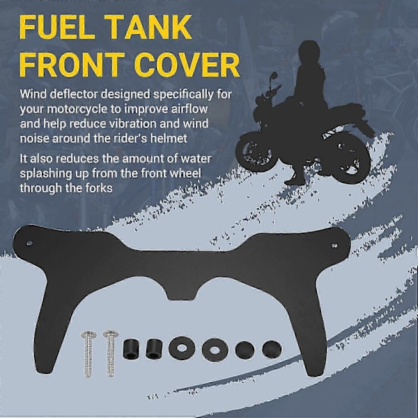 Motorcykeltilbehør Brændstoftank Front Cover kompatibel med kshield Opdrift Vindafviser kompatibel med NT1100 NT 1100 2022-2024