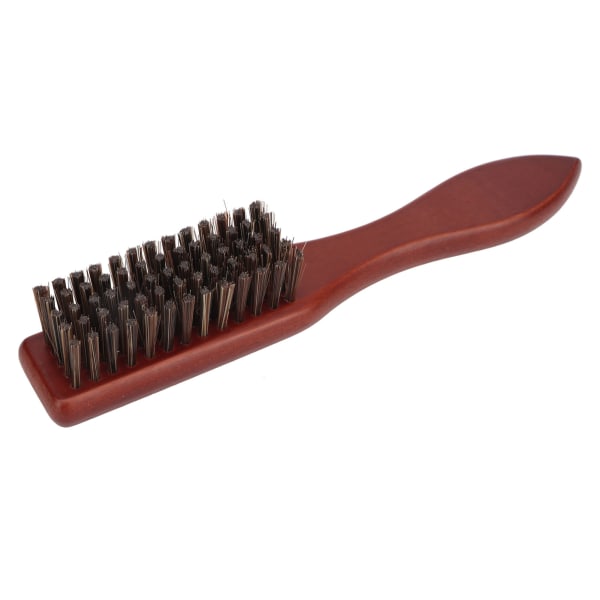 Barber Blade Brush Rengjøring Nylon Kompositt Tre Skjegg Barber Fade Brush Supply for menn