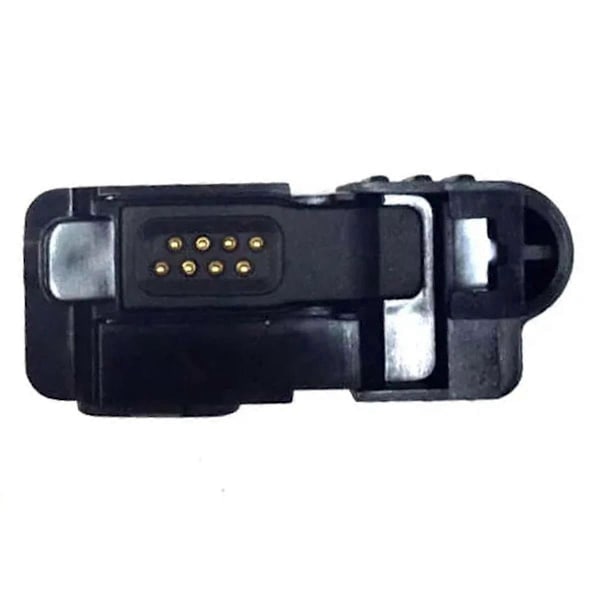 2-Pin M-Headset Port Walkie Talkie Ljudadapter för Radio