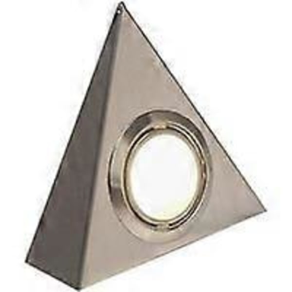 Set med 1 Triangel LED-lampor, Varmvitt