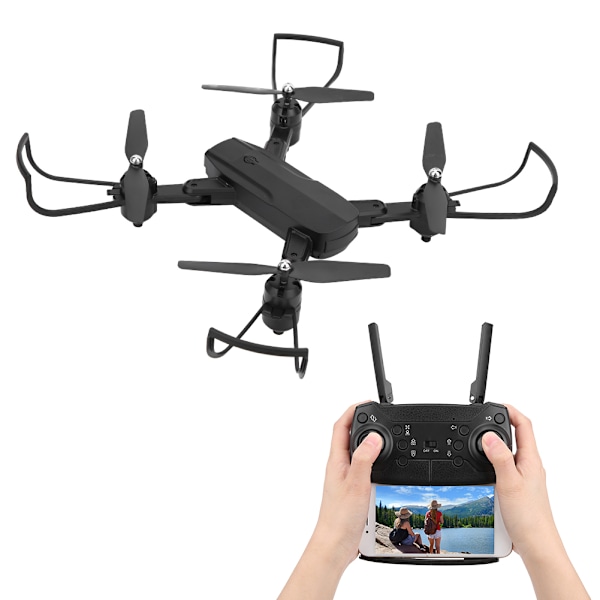 RC-drönare optisk flödes-WIFI FPV Smart Follow hopfällbar RC-drönare Quadcopter