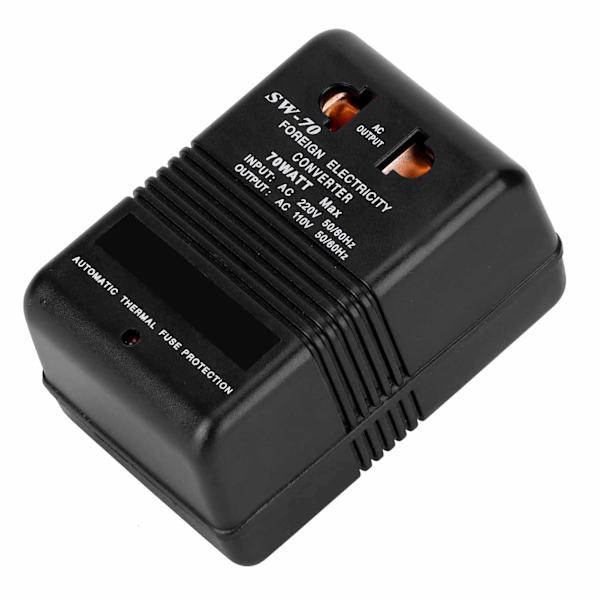 220V til 110V spenningsomformer 70W Steps Down Power Transformer for elektrisk tannbørste barberhøvel CN220V