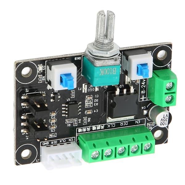 Justerbar Stepper Motor Controller 3 Frekvens Reversibel PWM Pulssignalgenerator för Industri