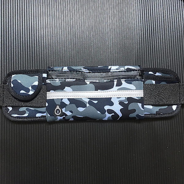Camo Green Suurikokoinen vedenpitävä vyölaukku juoksuun ja ulkoiluun puhelintelineellä