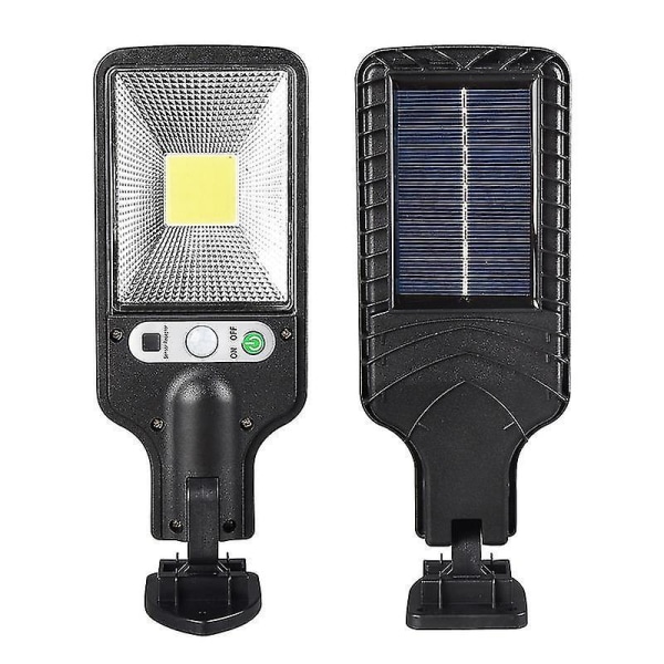 Vanntett Solar LED Menneskekroppssensor Gatelampe for utendørs hage og gårdsplass