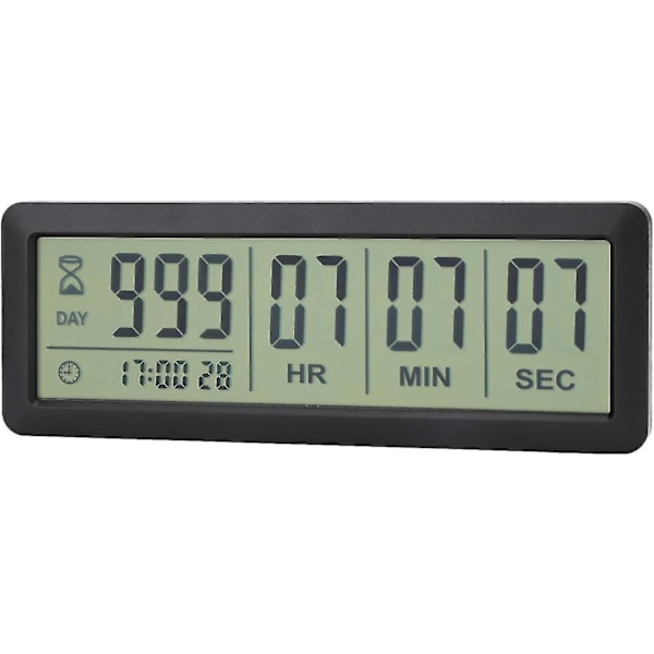Digital Nedräkning Dagar Timer Klocka - Aimilar 999 Dagar Nedräkning Klocka Timer-P
