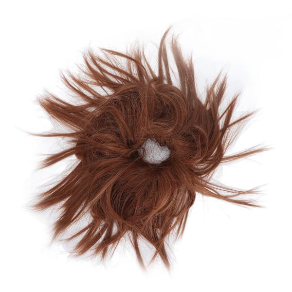 Smutsigt bulle hårbit rufsig Updo Extensions Wavy Wrap hästsvans Hårstycken för kvinnor GirlsQ17-30#