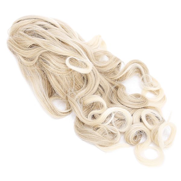 Lång lockig hästsvans Peruk Klo Clip Hår Peruk Extensions Hårstycke Kvinnor Kvinna Vågig Peruk 50cm24T613