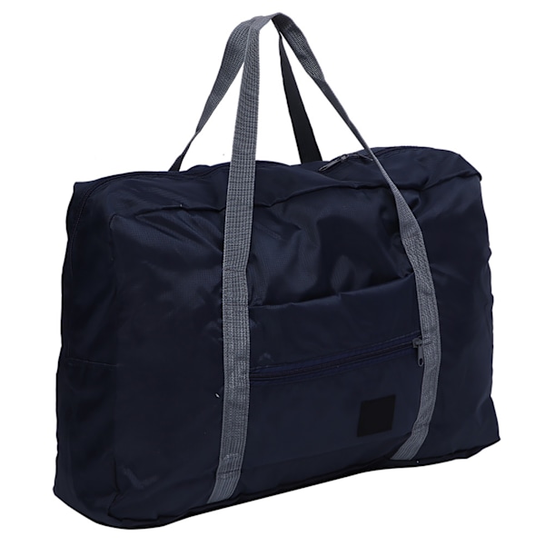 Stor vanntett sammenleggbar duffelbag Reisebagasje Oppbevaringsposer Organizer Navy Blue