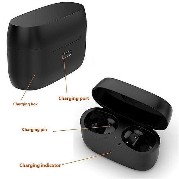 M026 Compatible with Jabra Elite 5 Charging Box Bluetooth Earbuds Replacement Charging Case (Headset Not Included) Som visas