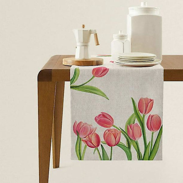 Vanntett blomsterduk - Elegant kjøkkendekor