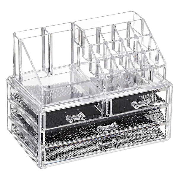 Transparent Multi-layer Kosmetik Opbevaringsboks