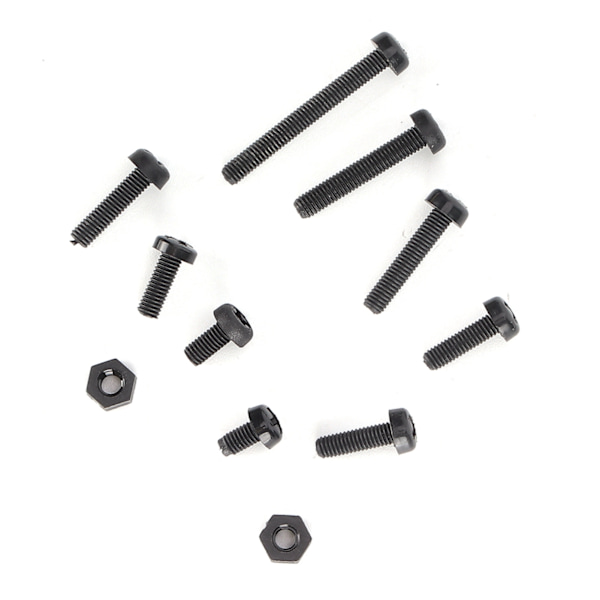 160 kpl muovinen set nylon ristiruuvi kuusiomutterikiinnittimet Hardware Tool M3