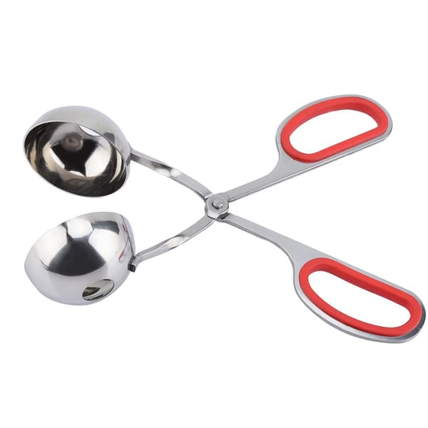 304 Rustfrit Stål Non-stick Frikadeller Risboller Klip Maker Form Køkkenredskab (Rød)