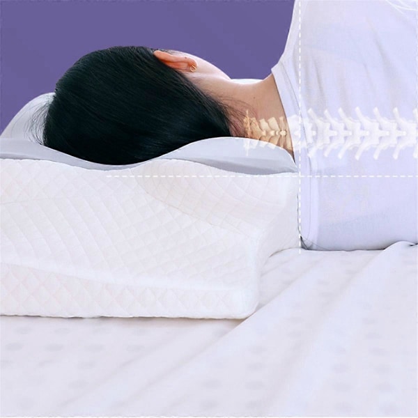 Memory Foam Kudde Sovande Kylkudde Ergonomisk Nackkudde