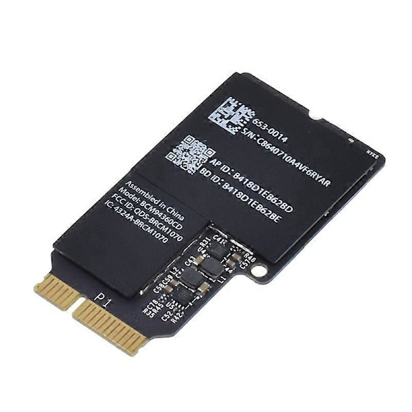 1750 Mbps Dual Band Broadcom BCM94360CD WiFi Bluetooth-kort