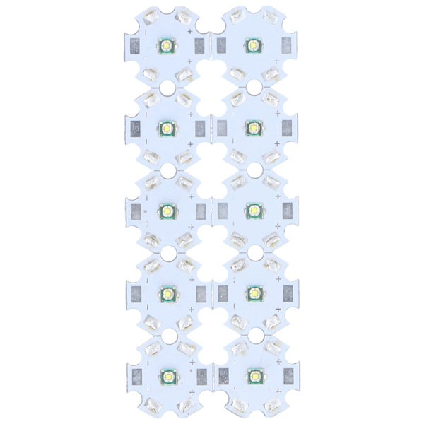 LED-chippære Super lysstærk 3W 6000-6500K LED-chip hvid pære til trafiklandskab indendørs