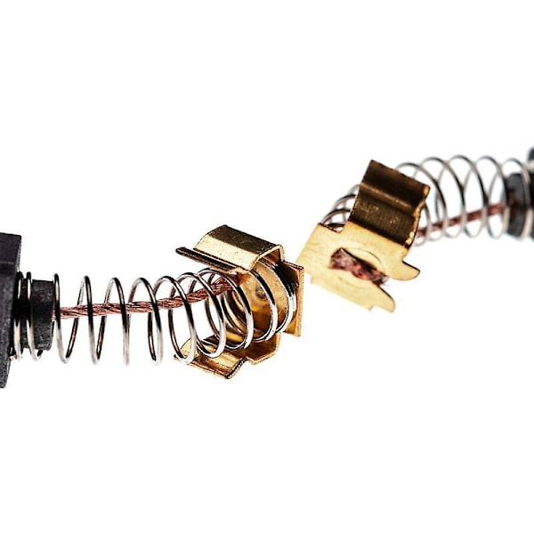 2x Moottorin hiiliharjat 6 x 9 x 12mm yhteensopiva HP2033, HP2040, HP2041, HP2042, HP2051, HP2051 F sähkötyökalun kanssa