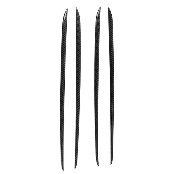 Karbonfiber Innendørs Dørpanel Stripe Trim Bil Interiør Tilbehør Passer for X1 E84 2011‑2015 LHD RHD