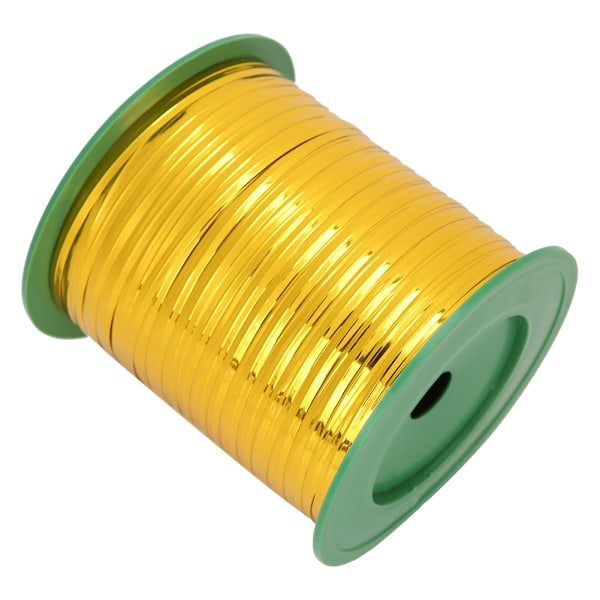 400 Yards Twist Slipsar Godispåse Bakning Förpackning Presentkartong Blomma Twist SlipsarGuld