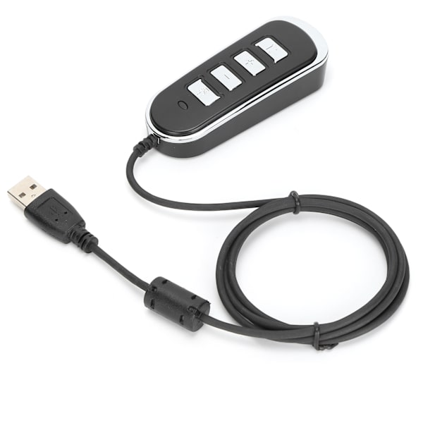 Adapter for kundesenterhodesett, kablet 3,5 mm hunn til USB hann