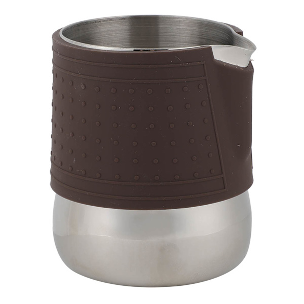 Rostfri Kaffe Kopp Skumning Mjölk Värmebeständig Latte Pitcher Kanna