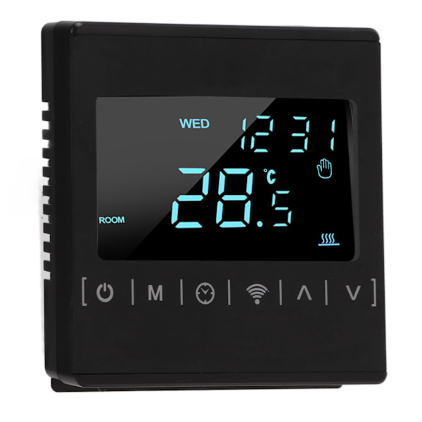 MH1823 Wifi Bluetooth Termostat Smart LCD APP Röststyrning Temperaturregulator AC 85V‑250V