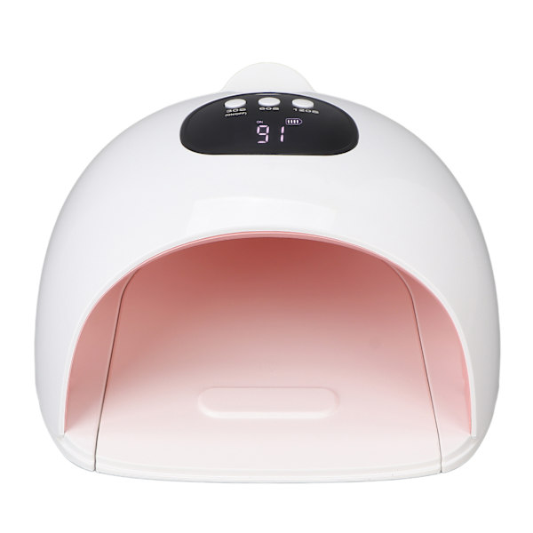 72W UV LED-nagelgelhärdningslampa 3 tidsinställningar 36 st ljuschips Snabbtorkande nagellackgel torktumlare 100-240V US-kontakt