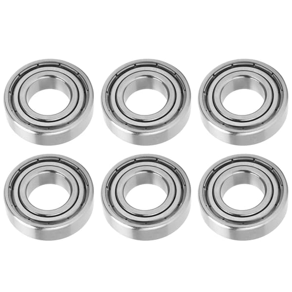 10 stk. kuglelejer i rustfrit stål med 17 mm indvendig diameter ruller erstatning til maskine