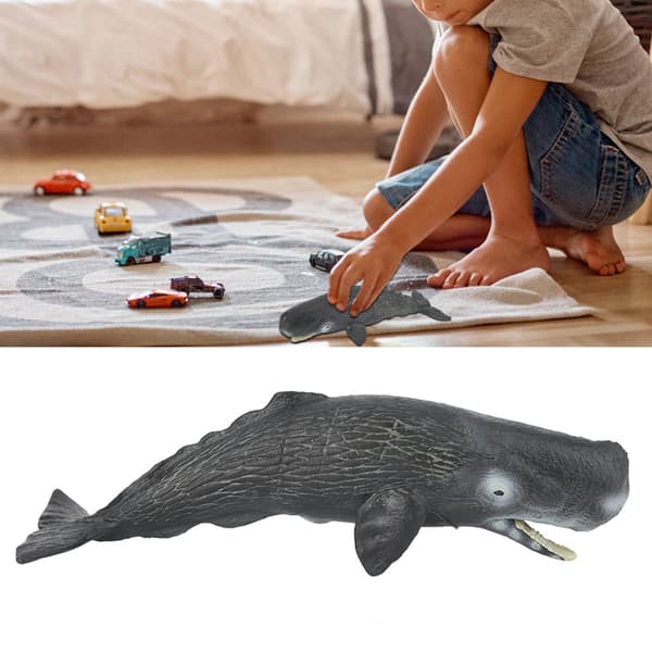 Børn Pædagogisk Kaskelothval Legetøj Simulation Miniature Dyremodel Boligindretning