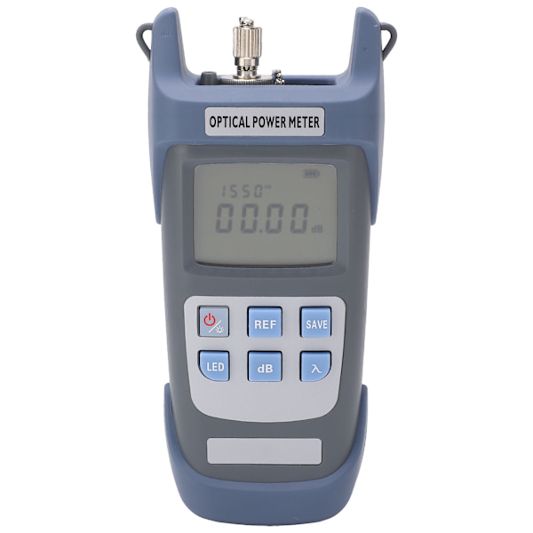 Optisk fiber effektmåler optisk kabeltester ‑50~+26dbm med LED-lys til vedligeholdelse