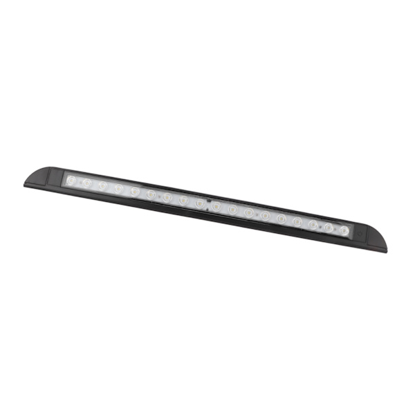 LED-innerbelysningslist med touchbrytare 12V 6W 6000K 1000LM universell lampremsa för husbilar husvagnar släpvagnar svart