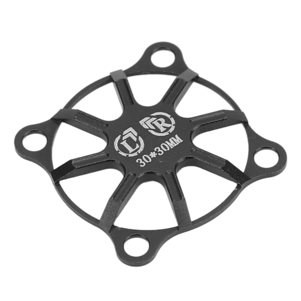RC jäähdytystuulettimen cover Pieni alumiiniseos kaukosäädin auton sähkömoottori ESC jäähdytystuulettimen cover 30x30mm musta