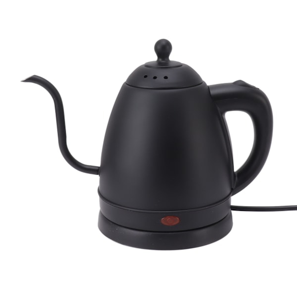 Elektrisk vattenkokare med gåshals 1,2 l 304 rostfritt stål Hög säkerhet Häll över kaffekanna EU-kontakt 220 V