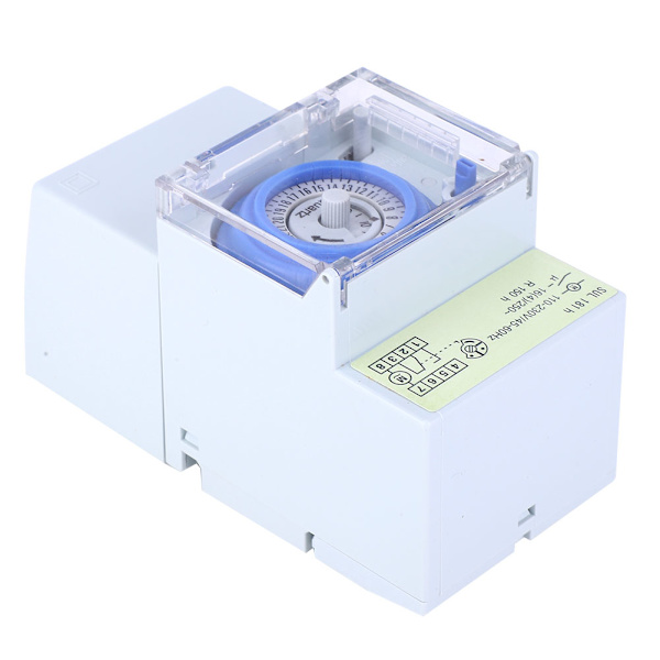 SUL181h Mekanisk timer 24 timer Quartz Motor Timer Switch Relæ 110~230VAC 16A