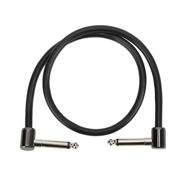 FC‑20 Effektkabel Rettvinklet Kontakt Akustisk Gitar Patch Pedal Ledning Lydtilbehør 50CM