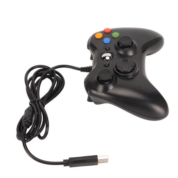 Kablet spilcontroller Multifunktionel komfortabel kablet gamepad med vibration til Android-spil Sort