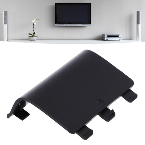 10 stk Gamepad batteri Bakdeksel Profesjonelt erstatnings batteri skalllokk for XBOX One Game Controller Svart