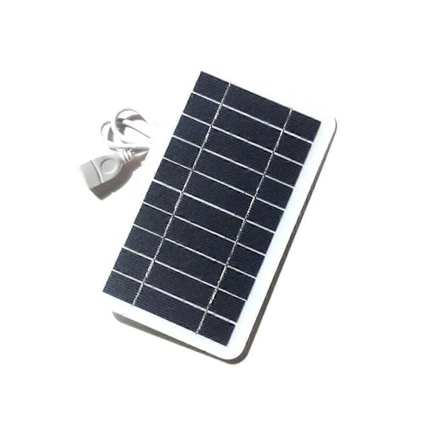 5V Højeffekt USB Solpanel Campingceller Batteri Soloplader