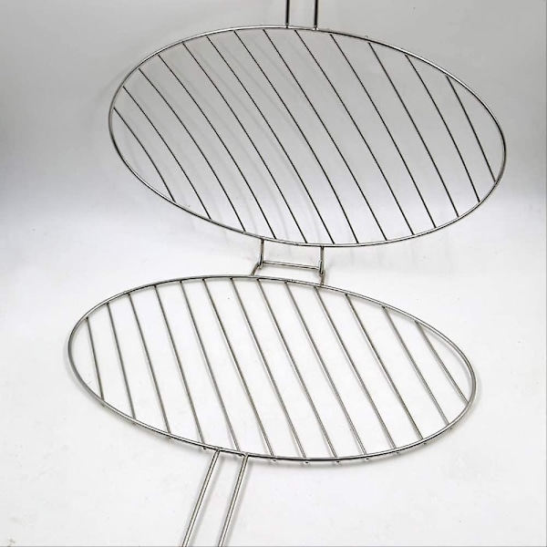 Grillkorg för hemmabruk, grilltång för fisk i rostfritt stål, fiskfri grilltång, grilltångstillbehör 30*35*28cm