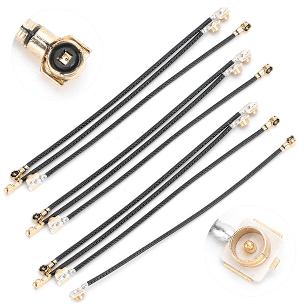 10 kpl Pin-liitin IPEX‑4 MH4 Gen4 UFL naaras-IPEX‑1 kaapeli AX200/9260 8265