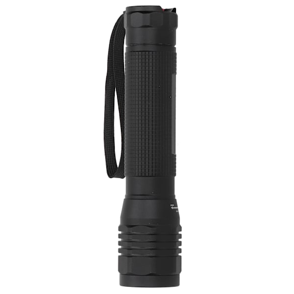 Ljusstark P8 LED-ficklampa roterande zoombar lampa IPX5 vattentät för utomhuscamping vandring nödsituation
