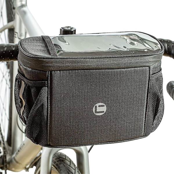 4L MTB front styrtaske med gennemsigtig skærm og kølerum til cykling og vandreture